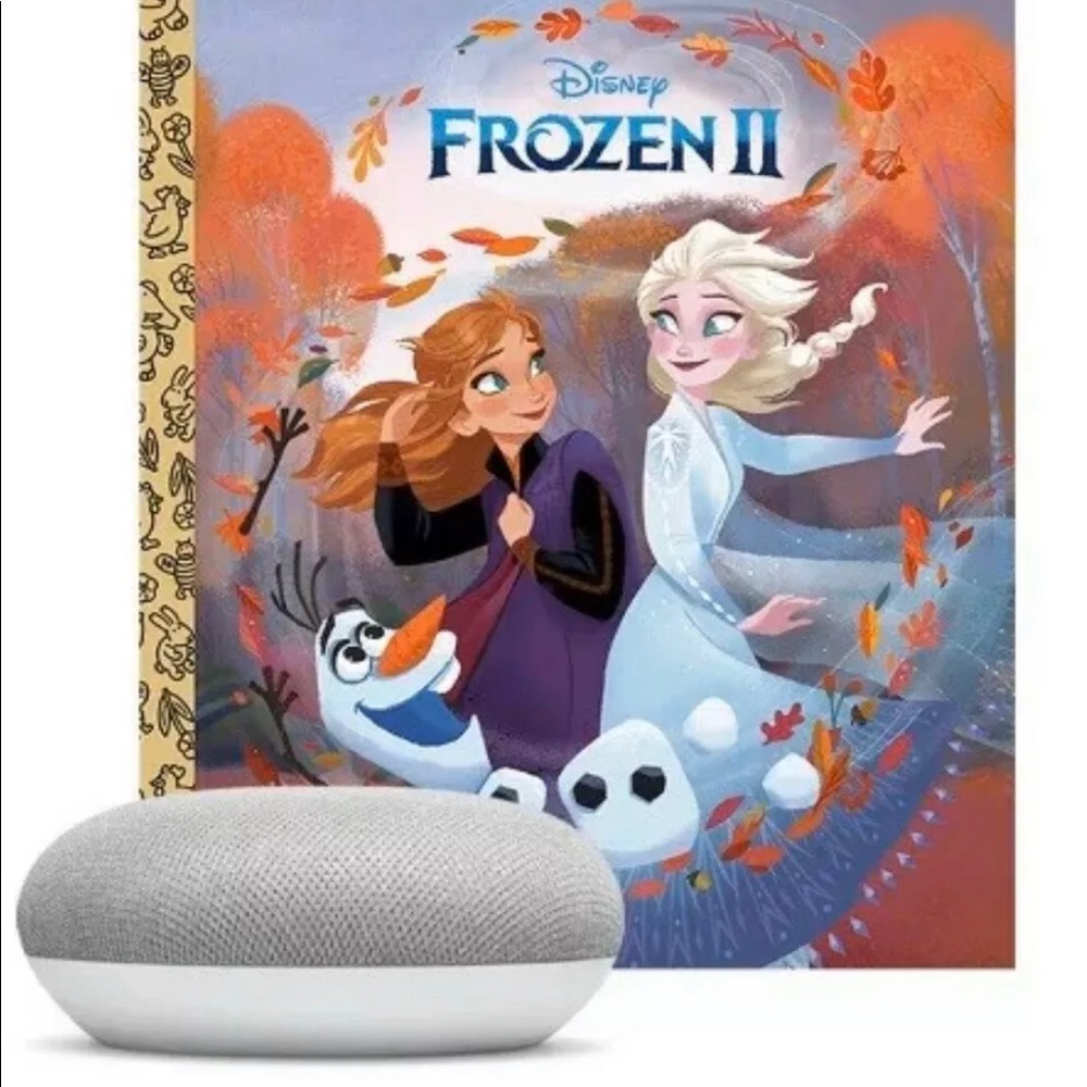 Google Home Mini & Frozen II Book Bundle
